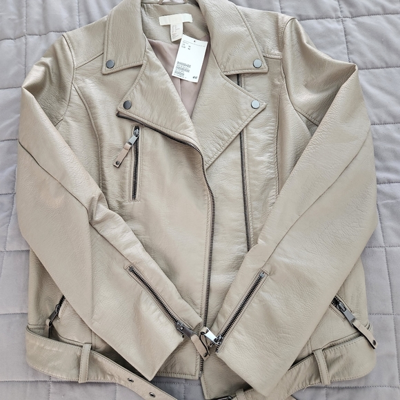 H&M Jackets & Blazers - NWT H&M LEATHER JACKET